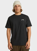 T-SHIRT ARCH CREW, BLK, thumb