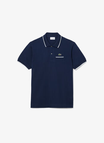 POLO PIQUET CON TASCHINO, HHW NVY, small