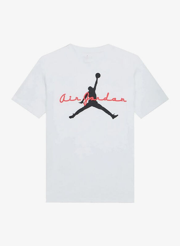 T-SHIRT FLIGHT ESS SCRIPT RAGAZZO, 001 WHT, medium