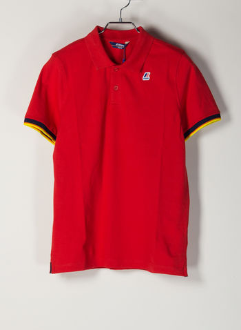 POLO VINCENT CONTRAST, K08RED, small