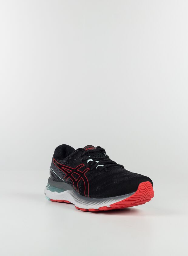 SCARPA DA CORSA DA UOMO ASICS GEL-NIMBUS 23 BLU GIALLA - Tecnica Sport