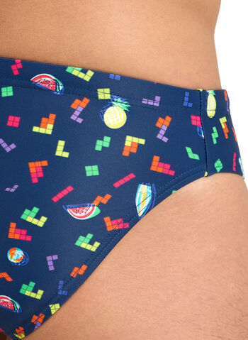 COSTUME SLIP ALLOVER, 750 NVY MULTI, small