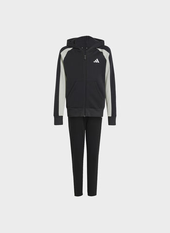TUTA FULL ZIP SEASONAL ESSENTIALS COLORBLOCK RAGAZZO, , small