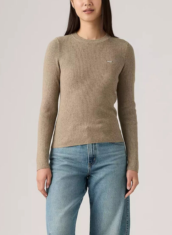 MAGLIONE GIRO COSTINA, 0037 TORTORA, medium