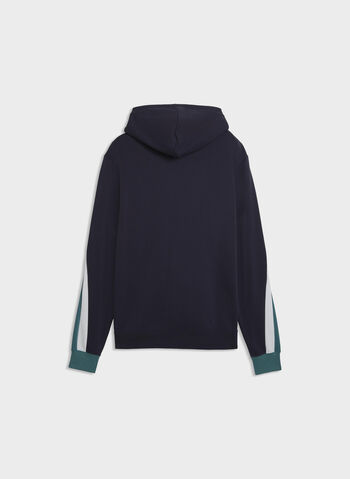 FELPA ESS BLOCK HOODIE, 16 NVY, small