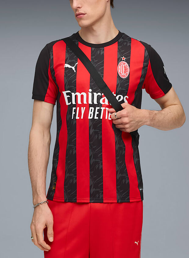 MAGLIA GARA HOME AC MILAN 25/26, 01 REDBLK, large