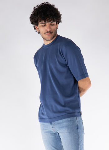 T-SHIRT GIROCOLLO COMBE, , small