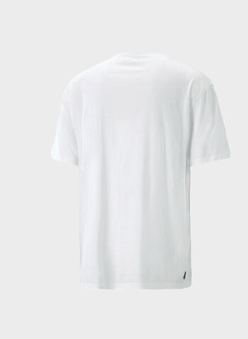 T-SHIRT TEAM GRAPHIC CAT, 02 WHT, small