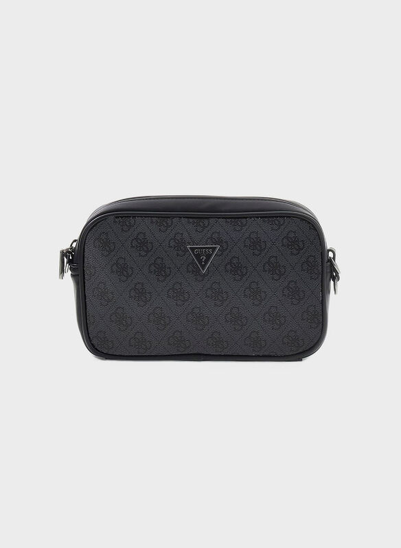 TRACOLLA MILANO LOGO, BLA BLK, medium