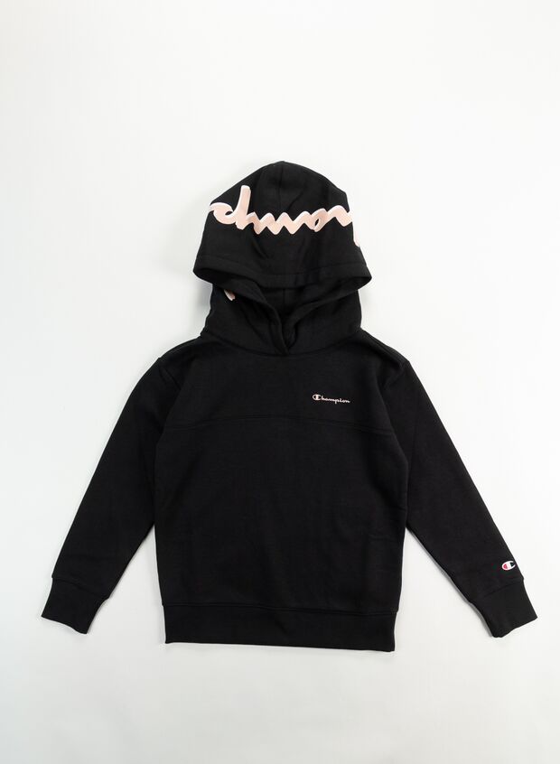 FELPA CON CAPPUCCIO RAGAZZA, , large