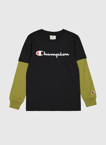 T-SHIRT AMERICAN CLASSIC RAGAZZO, KK001 BLKMILI, small