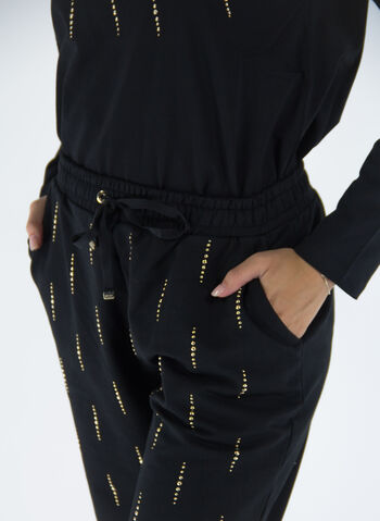 PANTALONE STUDS BORCHIETTE, , small