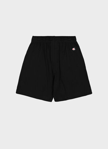SHORT IN JERSEY CON COULISSE RAGAZZO, KK001 BLK, small