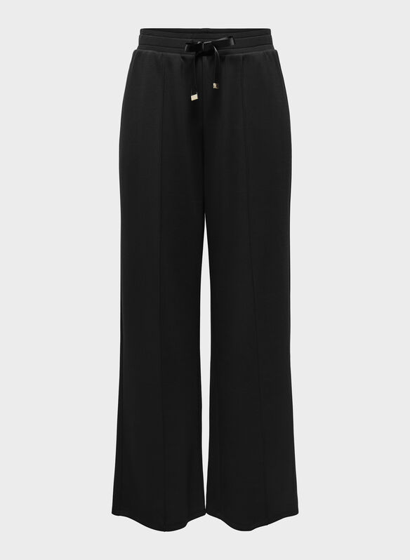 PANTALONE MYRA INTERLOOK, BLACK, medium