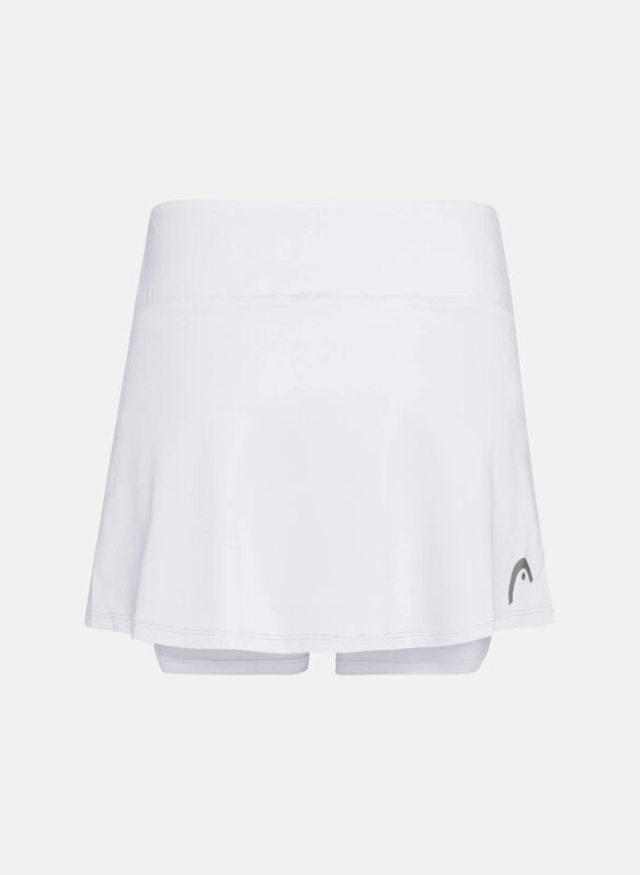 SKORT CLUB BASIC RAGAZZA, WH WH, medium