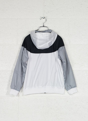 NIKE SPORTSWEAR WINDRUNNER RAGAZZO, 102WHTBLK, small