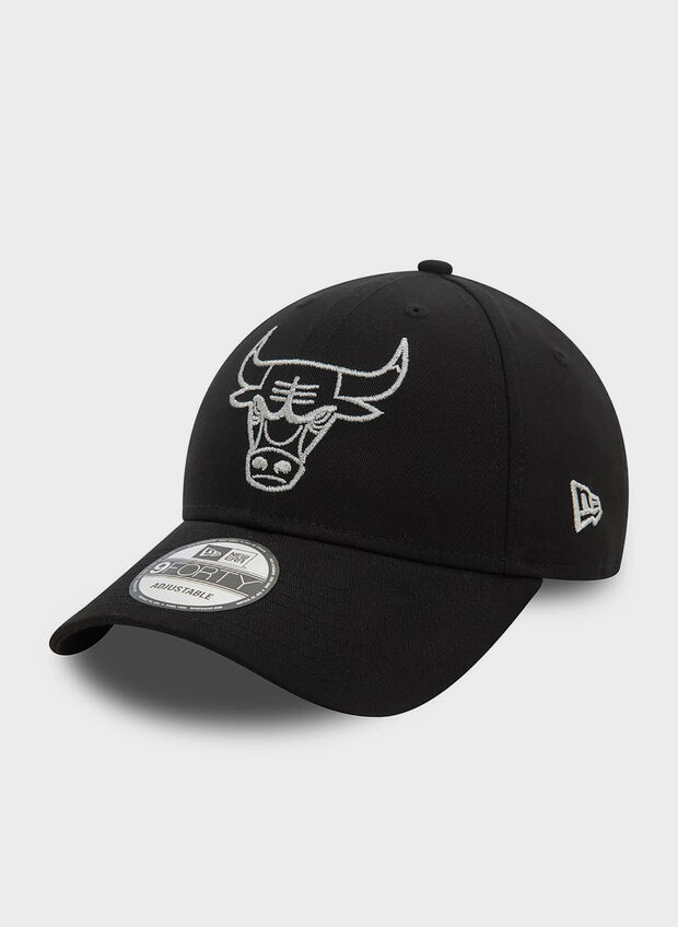 CAPPELLO CHICAGO BULLS 9FORTY UNISEX, BLK, large