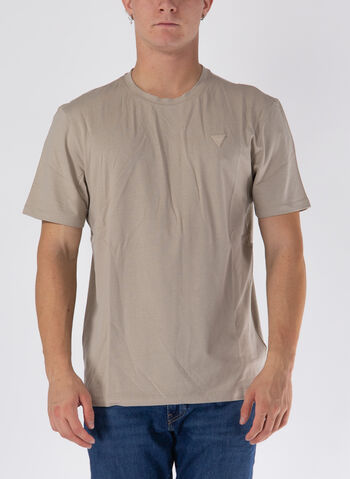 T-SHIRT GIROCOLLO A MANICHE CORTE, , small