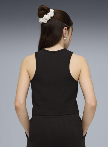 CANOTTA MID 90 CROP RAGAZZA, 01 BLK, small