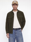 CAMICIA OLIVER OVERSHIRT VELLUTO, CROCODILE BOSCO, thumb