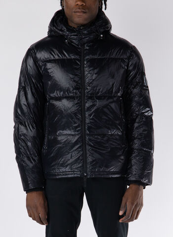 PIUMINO FULLZIP CON CAPPUCCIO, 1200 BLK, small