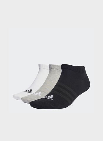 CALZINI THIN AND LIGHT LOW-CUT 3 PAIA UNISEX, GREYWHTBLK, small