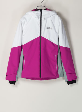 GIACCA DA SCI ICELAND, 441CICLAMINOBIANCO, small