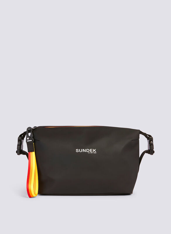 BEAUTY CASE CON LOGO, 00403 BLK, medium