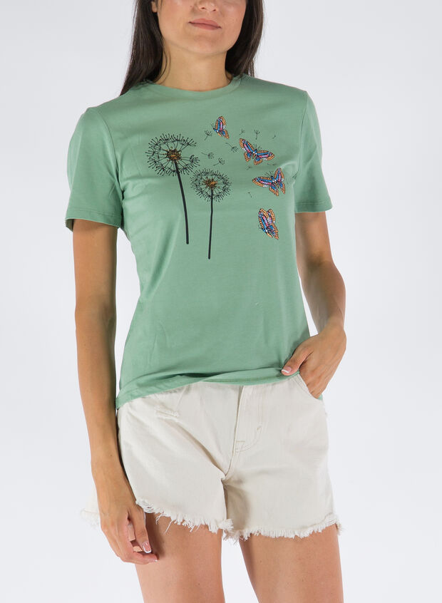 T-SHIRT DANDELION STAMPA, , large