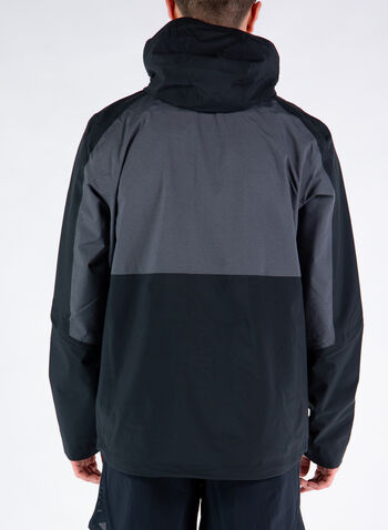 GIACCA OUTDOORT LASSA HD 2L UX NIGHT, BLKMELANGE, small