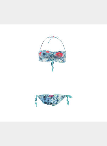 BIKINI TRIS DONNA, VERDEACQUASIMMETRICO, small