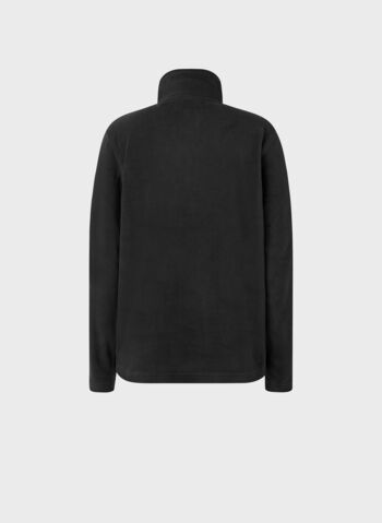 FELPA AMARILLO IN PILE 1/2 ZIP JUNIOR, , small