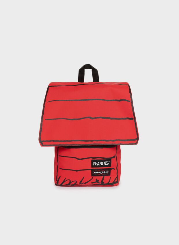 EASTPAK ZAINO SNOOPY HOUSE PEANUTS Nero, Rosso | Sport85