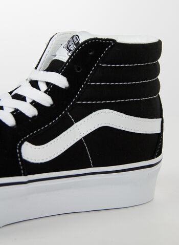 SCARPA SK8-HI PLATFORM 2.0 IN PELLE SCAMOSCIATA, BLKWHT, small
