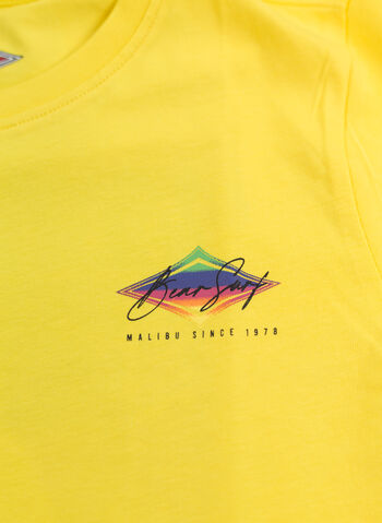 T-SHIRT CON LOGO POSTERIORE RAGAZZO, 185A YELLOW, small