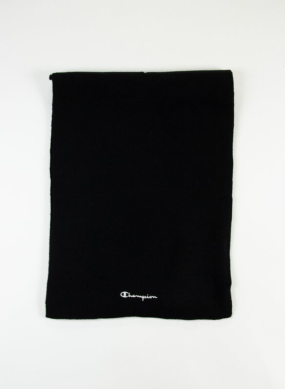 SCIARPA COMFORT IN MAGLIA, KK001 BLK, medium