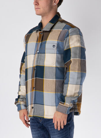 FELPA CAMICIA FODERATA IN SHERPA, EI2 CAMMELLONVY, small