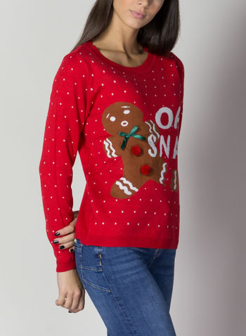 MAGLIONE CHRISTMAS, RED, small