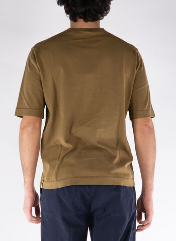 T-SHIRT GIROCOLLO COMBE, 045 CORDA, small
