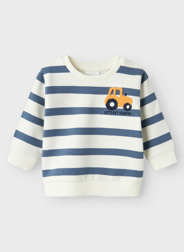 FELPA GIROCOLLO TEA BIMBO, CHINA BLUE NVY, large