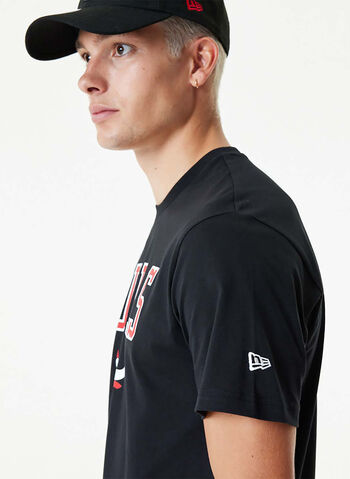 T-SHIRT NBA CHICAGO BULLS, BLK, small