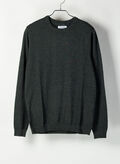 MAGLIONE GIROCOLLO BASIC ESSENTIAL, FOREST, thumb