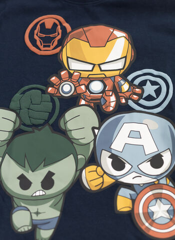T-SHIRT MARVEL AVENGERS BAMBINO, DARK SAPPHIRE, small