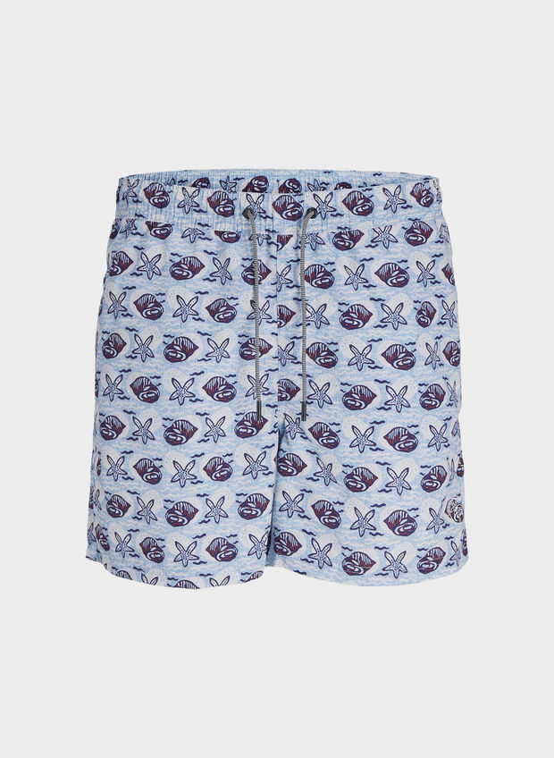 COSTUME BOXER BEACH FANTASIA, DUSK BLUE CONCHIGLIA, large