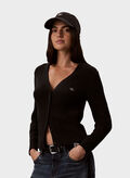 CARDIGAN BOTTONCINI, UB1 BLK, thumb