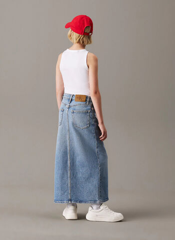 CANOTTA MICRO LOGO RAGAZZA, YAF WHT, small