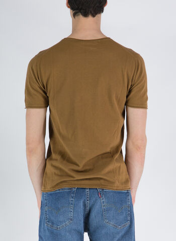 T-SHIRT IN MAGLIA, 0247 TABACCO, small