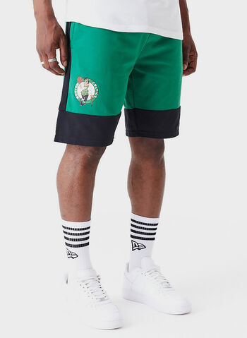 SHORTS BOSTON CELTICS NBA, GREENBLK, small