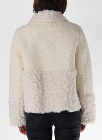 GIUBBOTTO IN PELLICCIA SINTETICA, , small