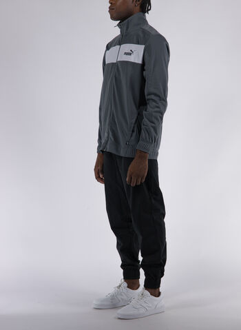 TUTA FULL ZIP CON LOGO, 74 COOL DARK, small
